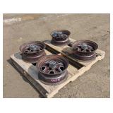 4- 1964 Oldsmobile 14' Steel Rally Rims