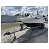 1992 Bayliner Trophy w/ 1992 Escort Boat Trailer
