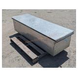 Truck Trunk Aluminum Diamond Plate Toolbox
