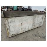 Open Top Steel Box w/ Drain