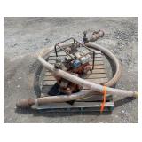 Honda 5hp Trash Pump w/ Suction Hose & Foot Valve