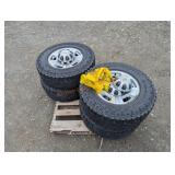 Lt265/70R17 Goodyear Wrangler Tires w/ Chevy Rims