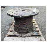 Partial Spool of 3/4' Cable