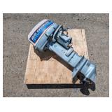 Evinrude 25hp Outboart w/ Tiller Handle & Prop