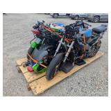 3- 1990's Kawasaki Motorcycles - UNKNOWN CONDITION