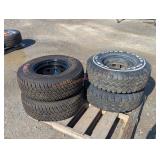 31x10.50R15LT & N78-15 Tires w/ 5L Ford Truck Rims