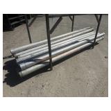 ~16- Aluminum Pipes w/ Couplers