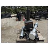 Heat & Glo Tiara Electric Fireplace w/ Venting