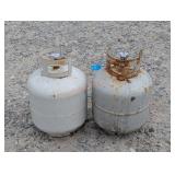 2- 5lb Propane Tanks