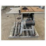 Craftsman 10' Table Saw on Casters