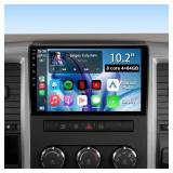 10.2' 8 Core 4+64GB Car Radio Dodge Ram 09-12