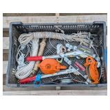 Small Block & Tackle, Snatch Blocks, & Come Alongs