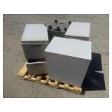 4- File Cabinets