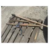 2 Man Log Carrier & Broad Axe