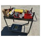 Steel Rolling Tool Cart w/ Contents