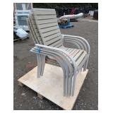 4- Patio Chairs