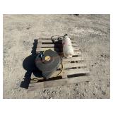 Electrical Cord Reel & Weed Sprayer