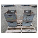 Antique Milk Crates