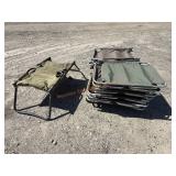 ~12- Military Cots