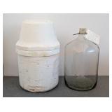 Carboy Glass Jug w/ Styrofoam Insulating Cover