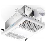 Bathroom Exhaust Fan with Light, 1300W Heater