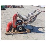 Parker 5hp Wallk Behind Lawn Vacuum