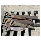Assorted Hand Saws