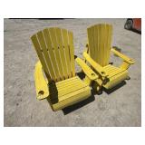 2- Adirondack Lawn Chairs