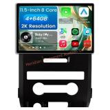 11.5 Inch 8 Core 4GB+64GB Car Radio Ford F150