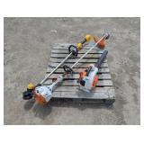 Stihl FS 56R1 Trimmer w/ Stihl BG86 Gas Blower