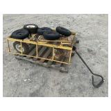 Garden Cart w/ Extra Wheels