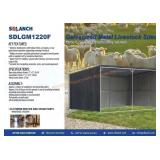 SD Lanch Metal 12'x20' Livestock Shed