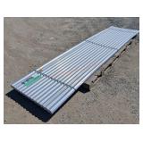 30 pcs 12' Poly Corrugated Clear Roof Panel