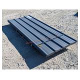 70 pcs Grey 8' Metal Roof Panels