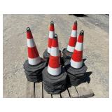 50- 28' Refelective Safey Cones
