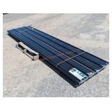 70 pcs Black 12' Metal Roof Panels