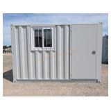 11' Storage Container w/ Door and Window