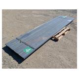 30 pcs Grey 12' Metal Roof Panels