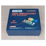 20 Pcs 2 MM Ratchet Strap Set