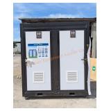 Portable Double Restroom