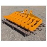 Future Cat 3-5 Ton 44'  Excavator Rake
