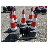 50- 28' Refelective Safey Cones