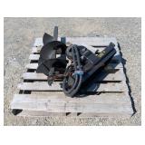 SD Lanch Mini Skid Steer Hyd Auger