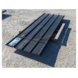 30 pcs Black 8' Metal Roof Panels