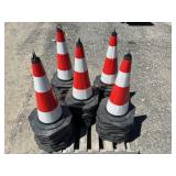 50- 28' Refelective Safey Cones