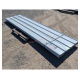 70 pcs White 12' Metal Roof Panels
