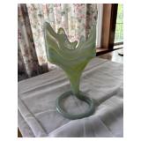 Murano Italian glass with swirl bottom