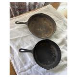 Cast iron skillets