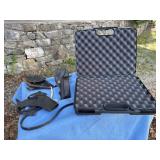 Pistol case and holsters