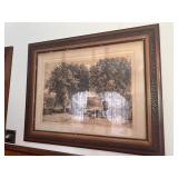 Framed Vintage picture